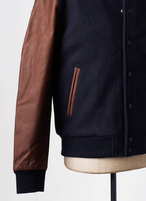 Blouson bleu SCHOTT homme