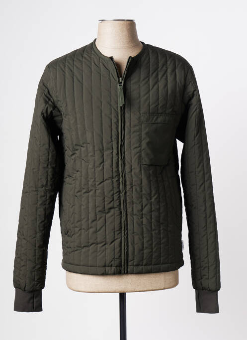 Veste casual kaki RAINS pour homme
