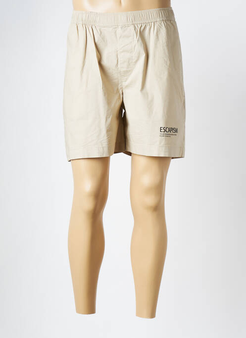 Short beige MINIMUM pour homme