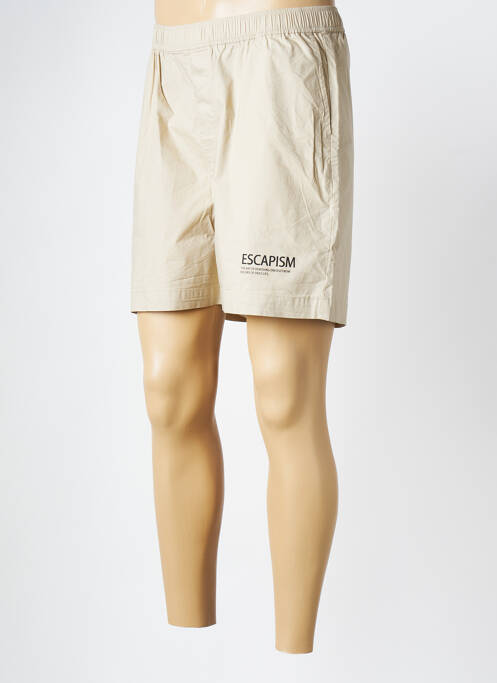Short beige MINIMUM pour homme