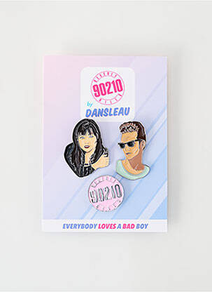 Pins rose DANSLEAU pour unisexe