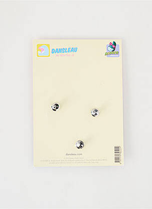 Pins rose DANSLEAU unisexe