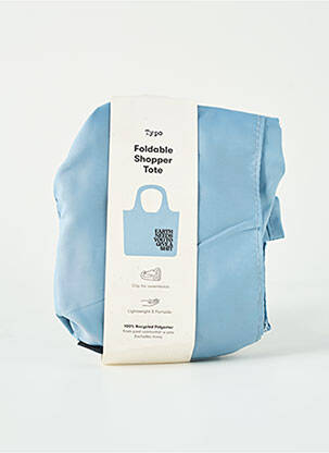 Sac bleu TYPO unisexe