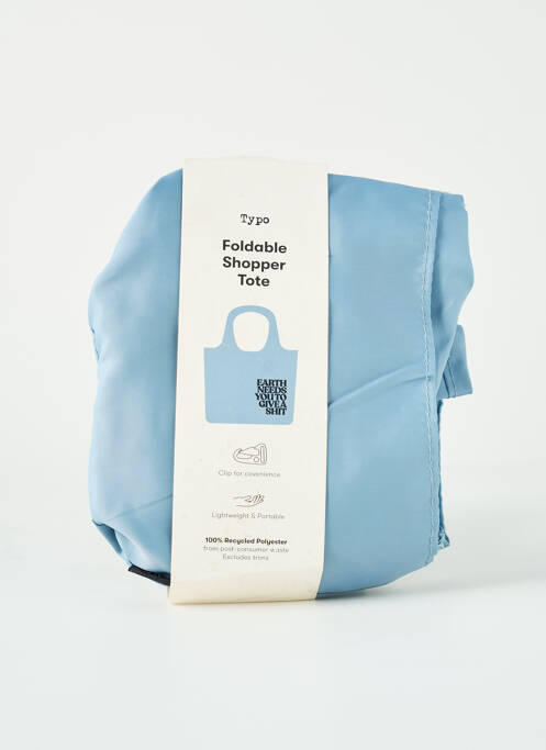 Sac bleu TYPO pour unisexe