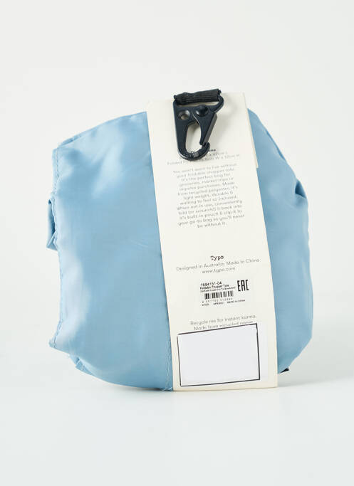 Sac bleu TYPO pour unisexe