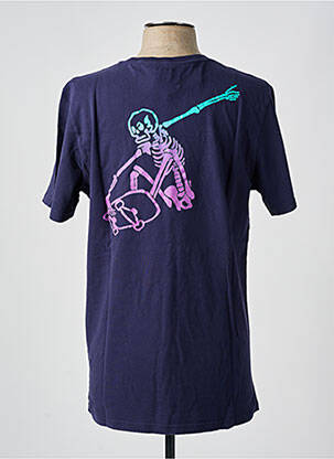 T-shirt bleu SUPERDRY homme