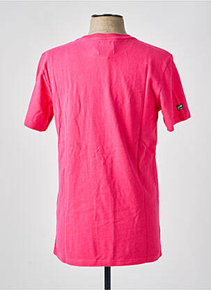 T-shirt rose SUPERDRY homme