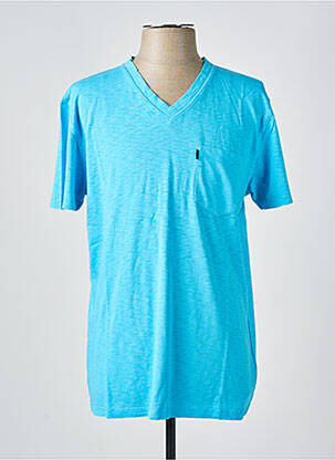 T-shirt bleu SUPERDRY homme