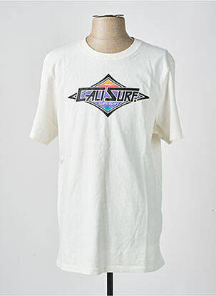 T-shirt blanc SUPERDRY homme