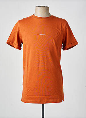 T-shirt marron LES DEUX homme