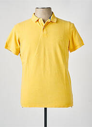 Polo jaune SUPERDRY homme
