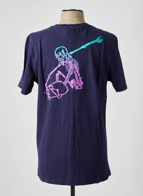 T-shirt bleu SUPERDRY homme