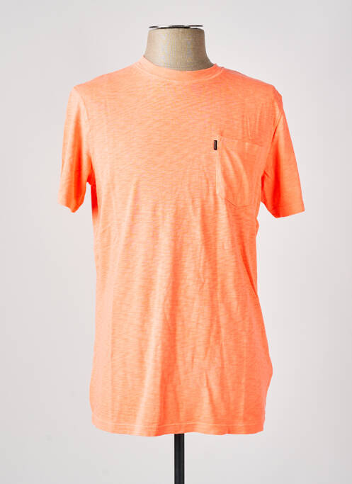 T-shirt orange SUPERDRY pour homme