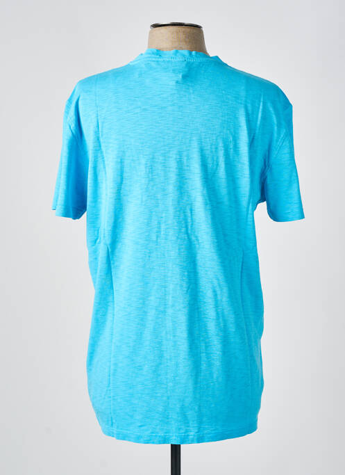 T-shirt bleu SUPERDRY pour homme