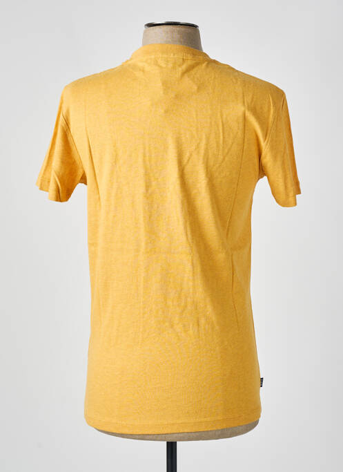T-shirt jaune SUPERDRY pour homme