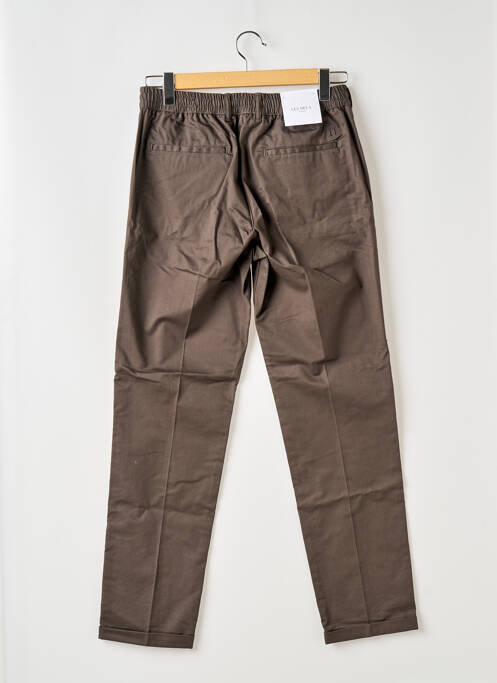 Pantalon chino marron LES DEUX pour homme