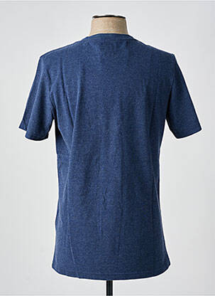 T-shirt bleu SUPERDRY homme