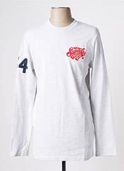 T-shirt gris SUPERDRY pour homme seconde vue