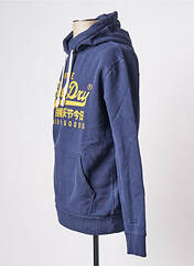 Sweat-shirt bleu SUPERDRY pour homme seconde vue
