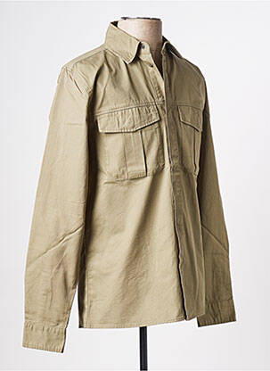 Chemise manches longues vert LES DEUX homme