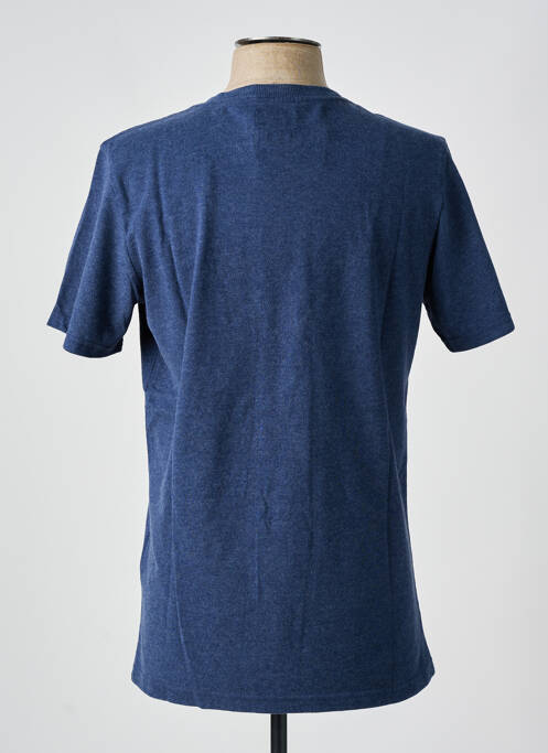 T-shirt bleu SUPERDRY pour homme