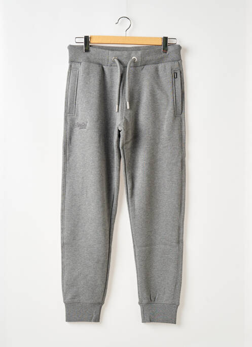 Jogging gris SUPERDRY pour homme
