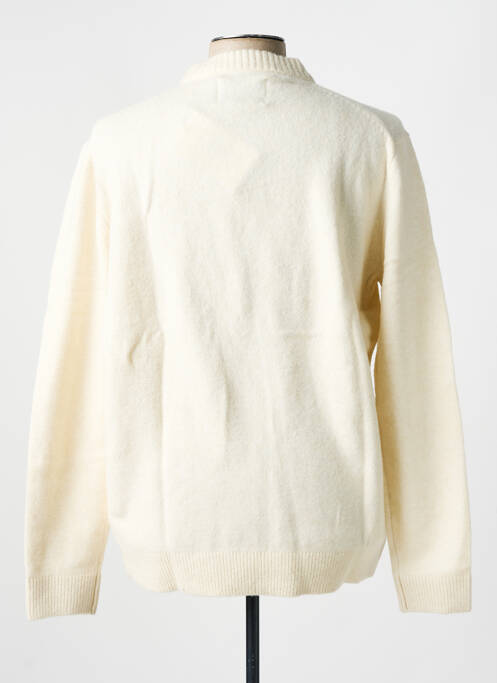 Pull beige LES DEUX pour homme