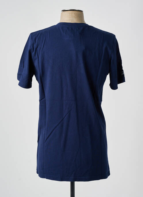 T-shirt bleu SUPERDRY pour homme