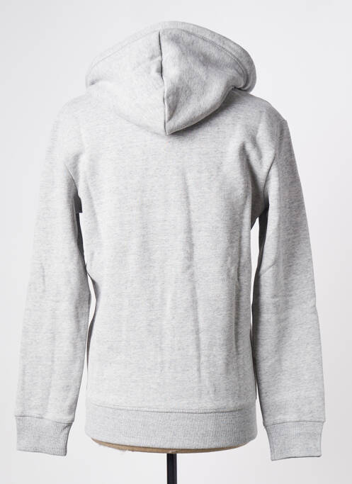 Sweat-shirt gris SUPERDRY pour homme