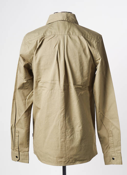 Chemise manches longues vert LES DEUX pour homme