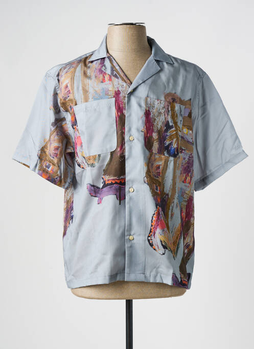 Chemise manches courtes multicolore LES DEUX pour homme