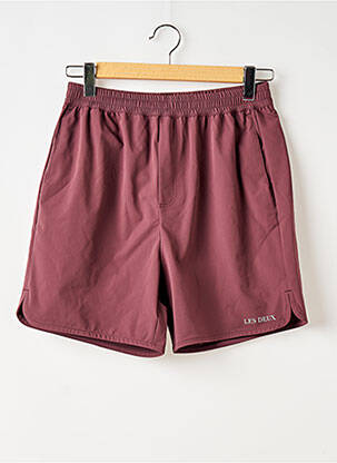 Short rouge LES DEUX pour homme