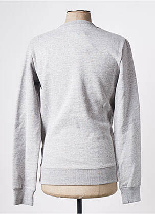 Sweat-shirt gris SUPERDRY homme