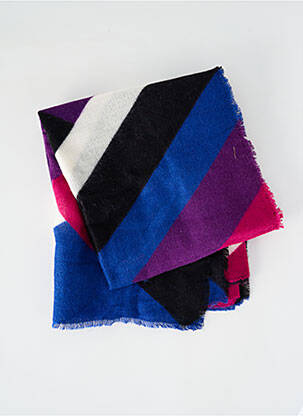Echarpe violet PIECES unisexe