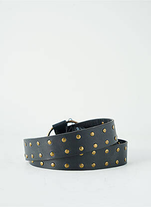 Ceinture noir PIECES unisexe
