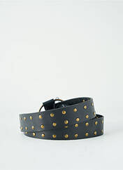 Ceinture noir PIECES pour unisexe seconde vue