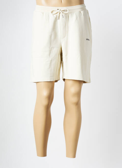 Short beige LES DEUX pour homme