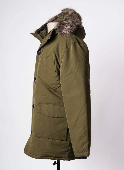 Parka kaki SUPERDRY pour homme