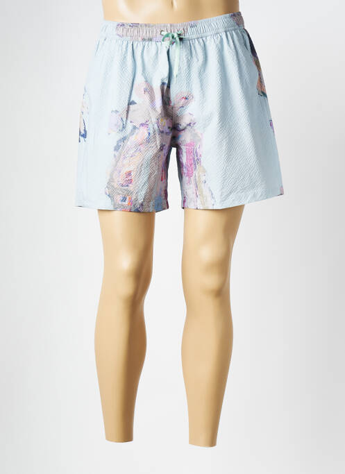 Short de bain bleu LES DEUX homme
