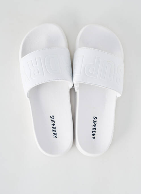 Sandales/Nu pieds blanc SUPERDRY pour homme