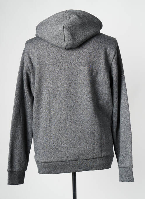 Sweat-shirt gris SUPERDRY pour homme