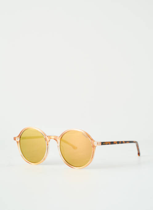Lunettes de soleil jaune KOMONO pour unisexe