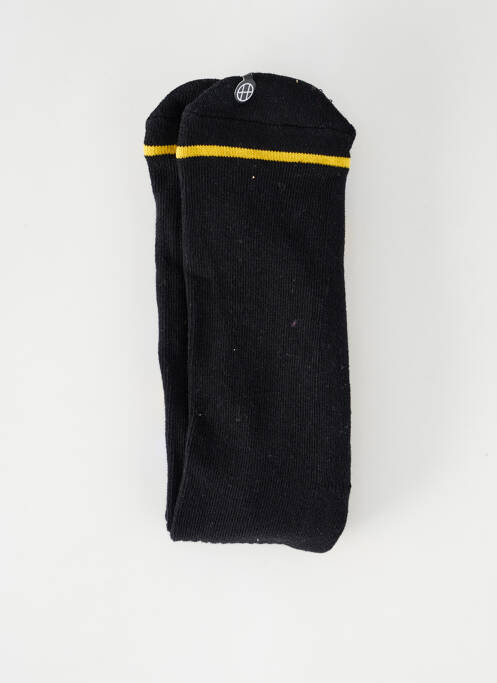 Chaussettes noir HUF unisexe