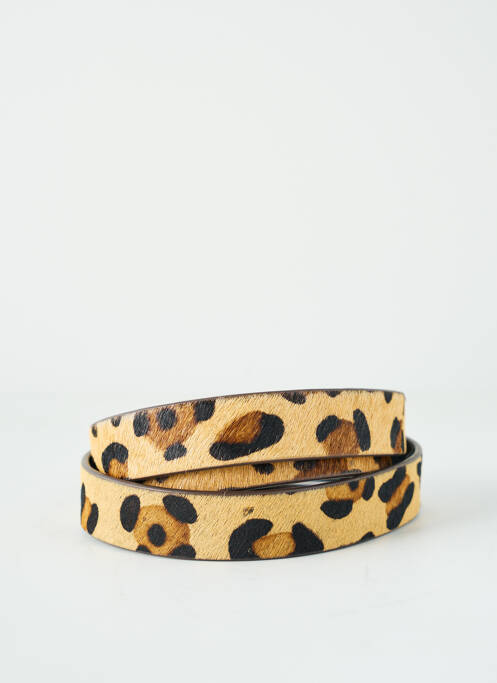 Ceinture beige PIECES pour unisexe