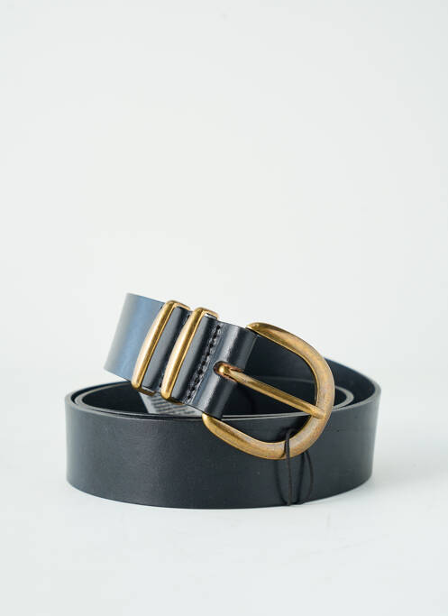 Ceinture noir PIECES unisexe