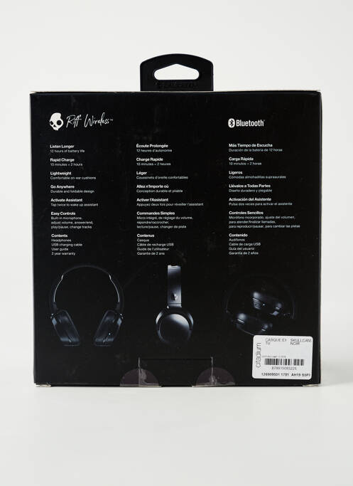 Divers maison noir SKULLCANDY unisexe