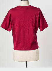 T-shirt rouge CHAMPION pour femme seconde vue