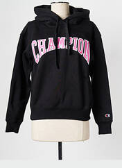 Sweat-shirt noir CHAMPION pour femme seconde vue