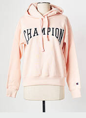 Sweat-shirt rose CHAMPION pour femme seconde vue
