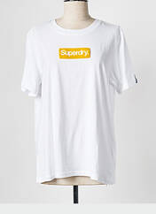 T-shirt blanc SUPERDRY pour femme seconde vue